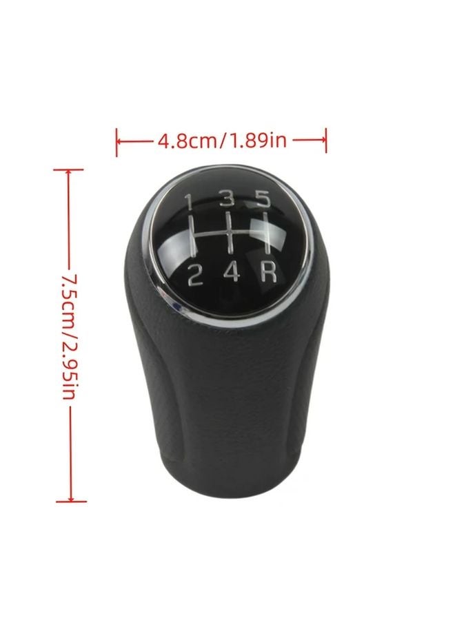 Black Manual Gear Shift Lever For Suzuki Ciaz SX4 S Cross 2015 2022 5 Speed Interior Accessory - Image 2